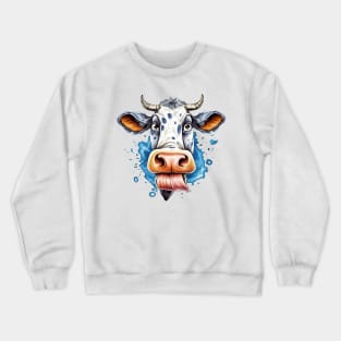 Cow Crewneck Sweatshirt